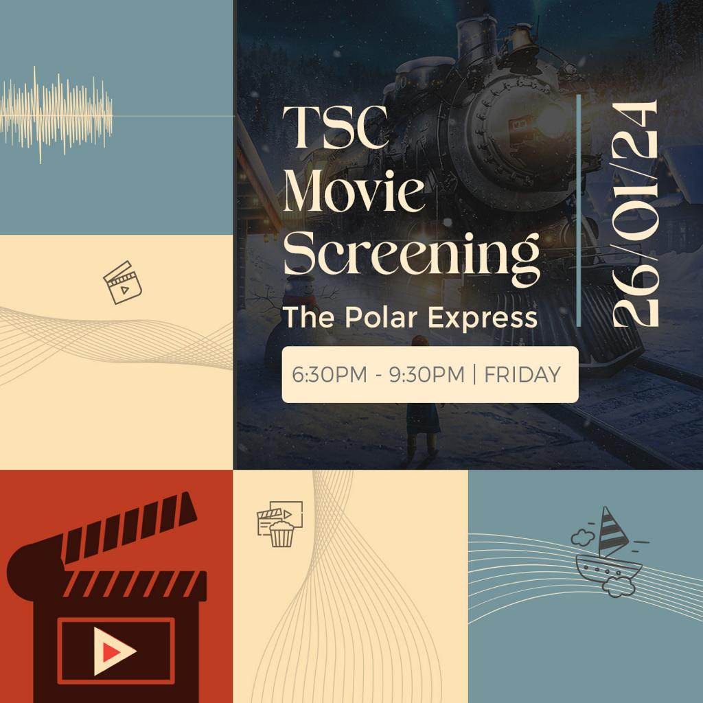 The Polar Express Movie Screening Poster